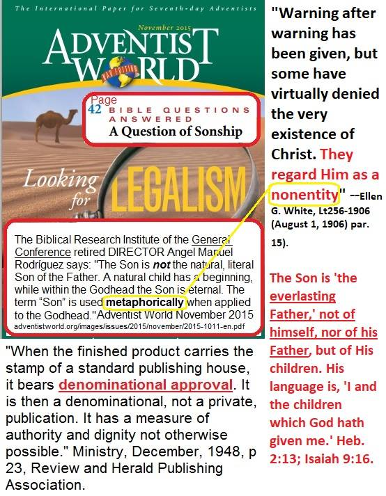 Today we hesitate to claim we’re the remnant; but as for Laodicea, that’s us! Us alone!...No other Christian group vies with us for the dubious privilege of being identified with it…claiming exclusive rights to Laodicea is not politically incorrect. So, unchallenged, we’ve become anchored in the view that Seventh-day Adventists are the sole group envisioned in the apocalyptic concept of that term. 2008