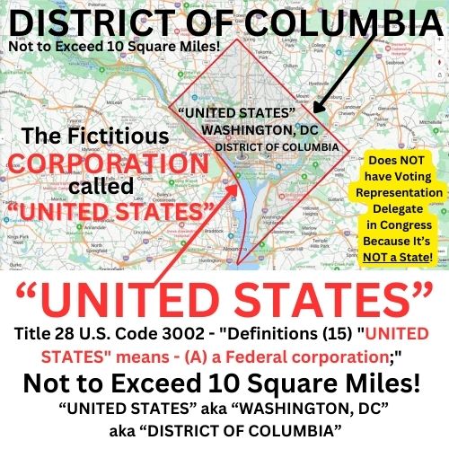 District of Columbia Ten Square Miles and the Image of the Papacy Formed In It in 1904