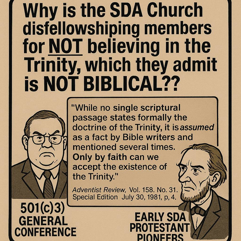 501(c)(3) General Conference SDA Church and State Merger Exposed – AntiChrist Babylonian Control Letter