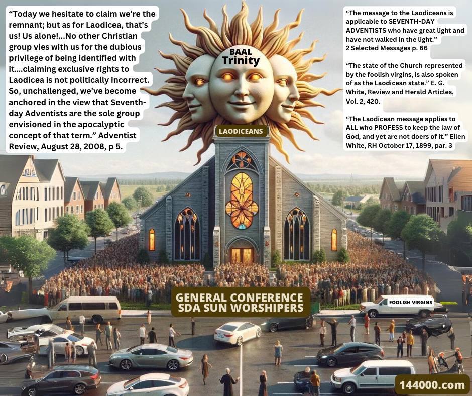 There is ANOTHER universal and TRULY CATHOLIC organization, the Seventh Day Adventist Church Neal C. Wilson 1981, sun worshipers, pagan, heathen, trinity of gods