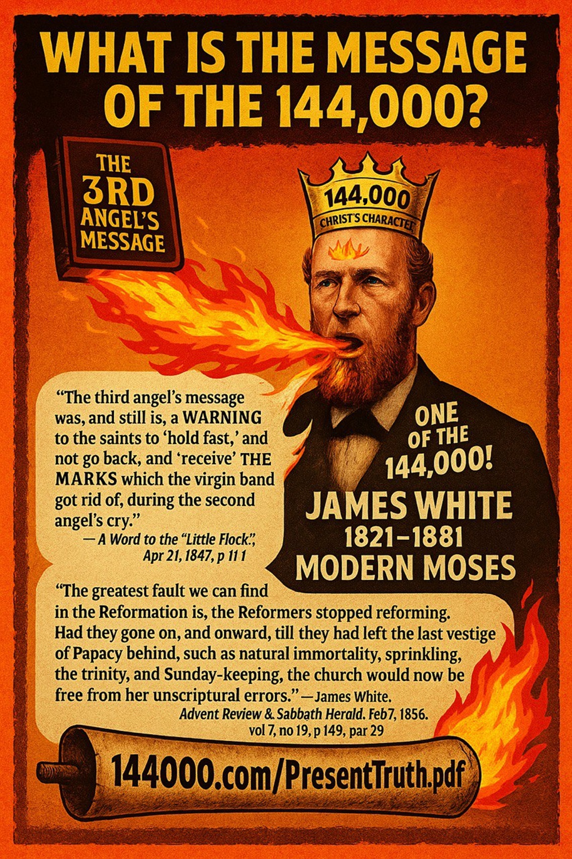 What is the message of the 144,000?